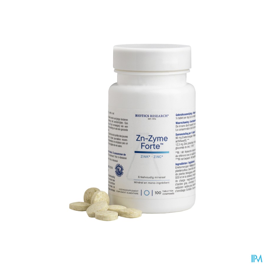 Zn Zyme Forte Biotics Comp 100x25mg