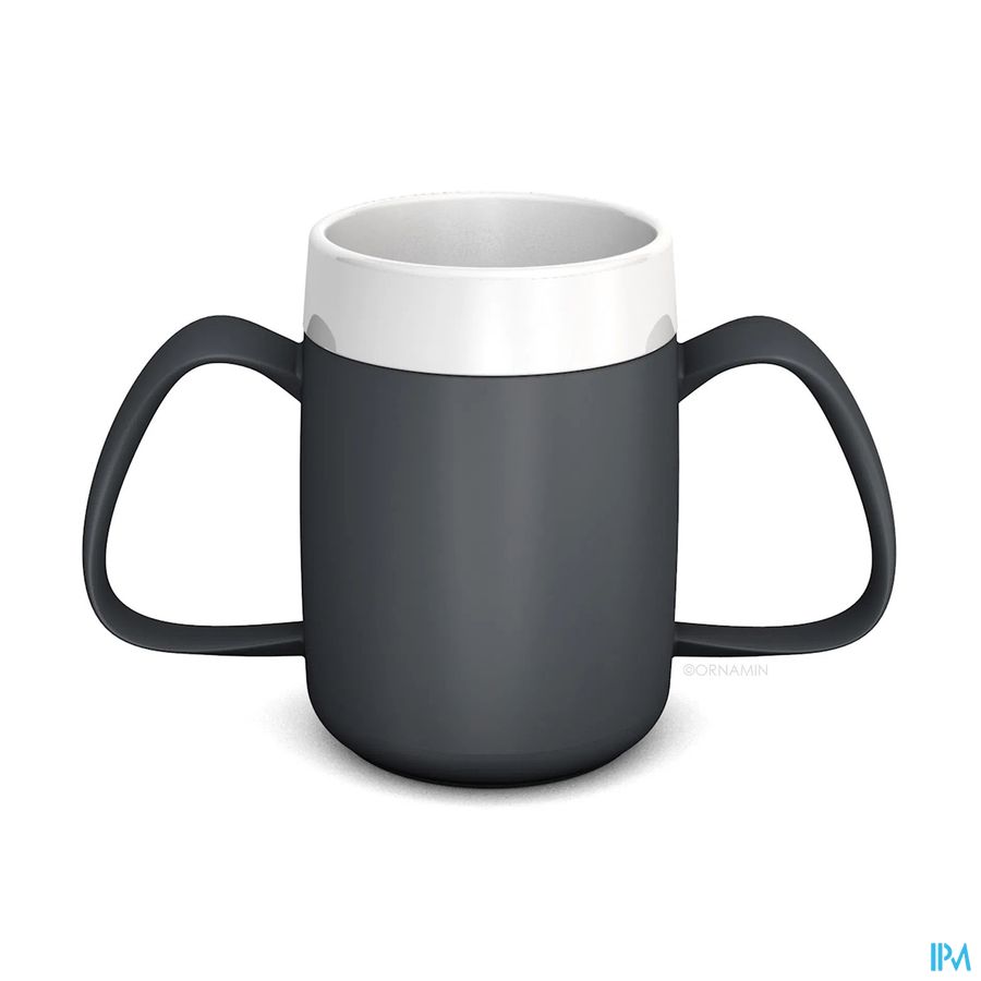 Ornamin Iso Beker Trechter+2 Handvat 200ml Antr.