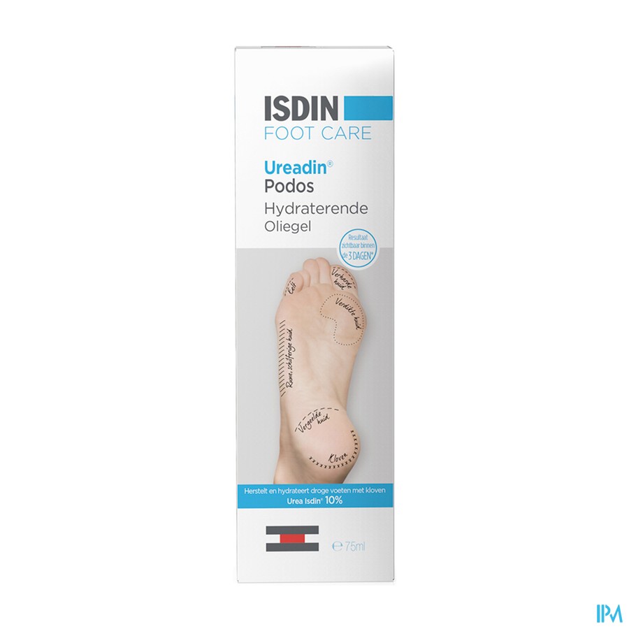 Isdin Ureadin Podos Hydraterende Oliegel 75ml