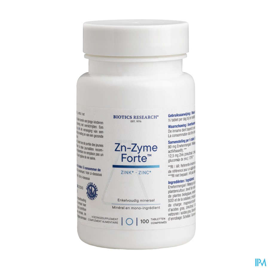 Zn Zyme Forte Biotics Comp 100x25mg
