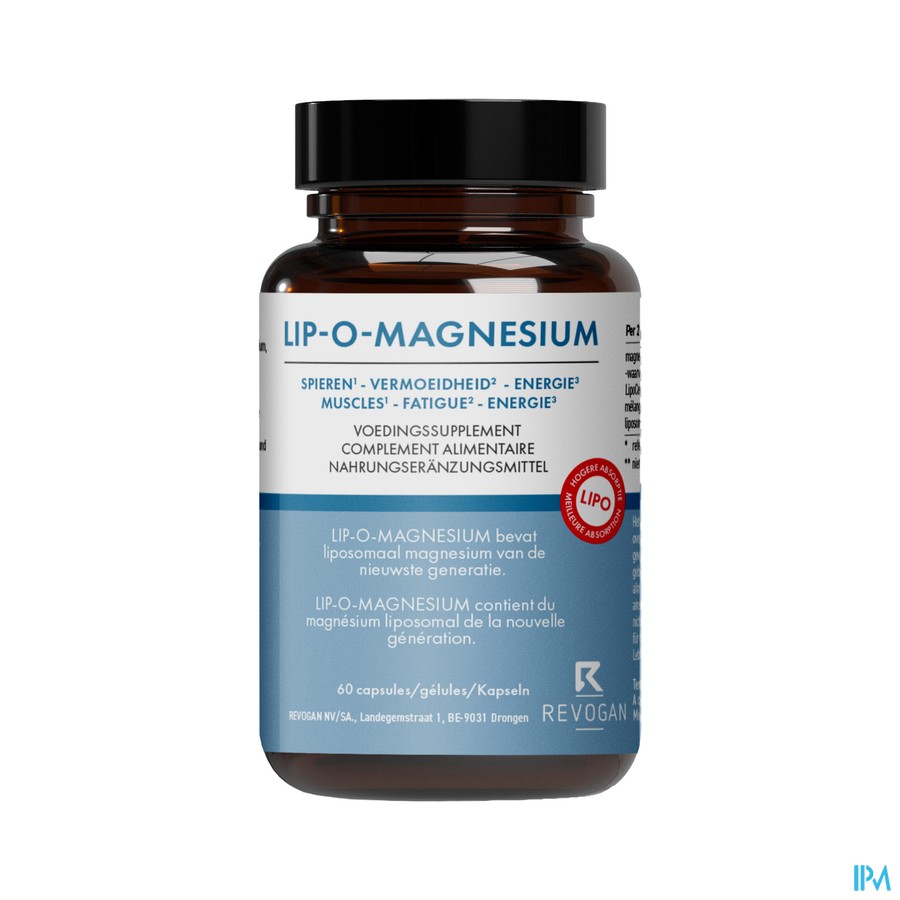Lipo Magnesium Caps 60 Nf Revogan