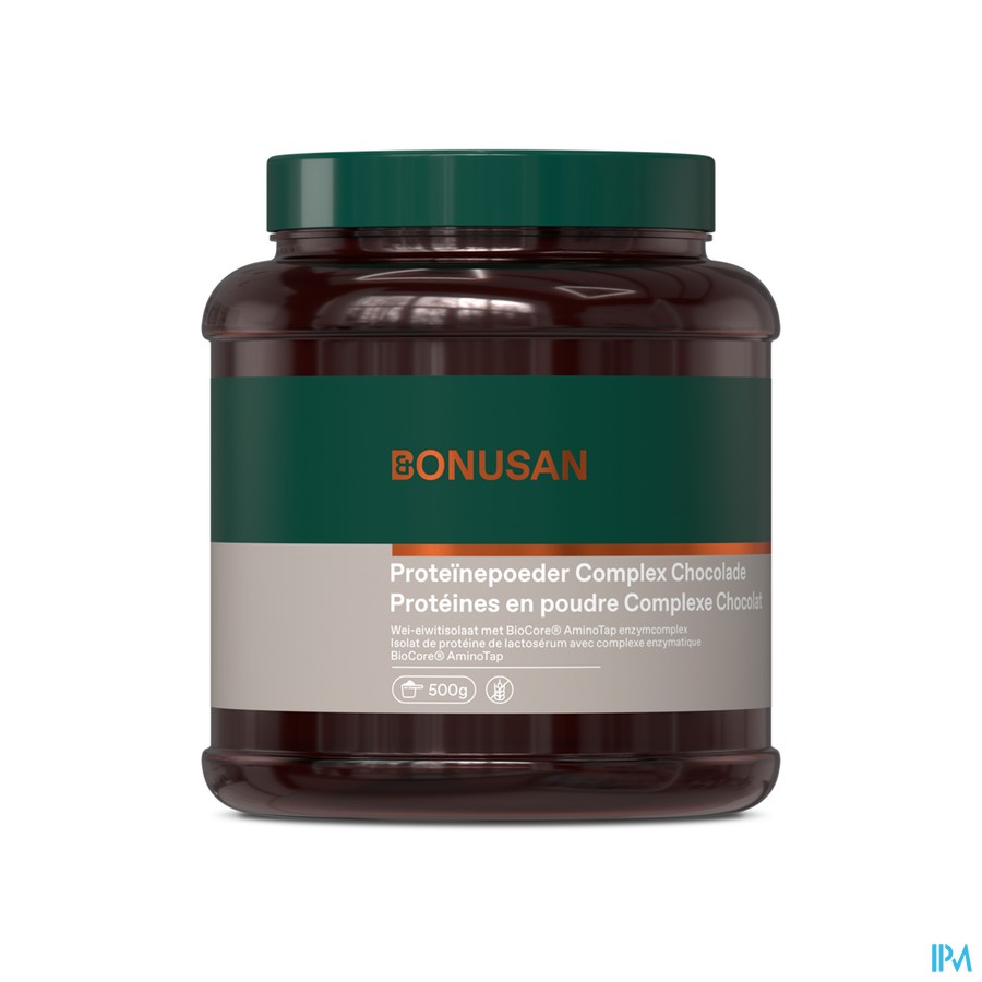 Proteines Pdr Complexe Chocolat 500g Bonusan