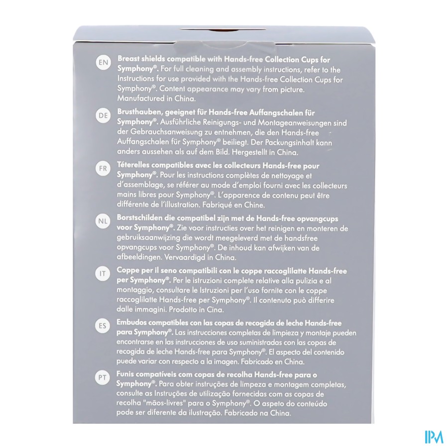 Medela Tetrelles Hands-free Symphony l 27mm 2