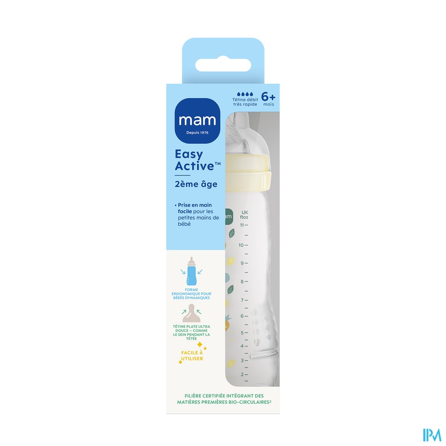BIB MAM E ACTIV PEARL DEB X 330ML