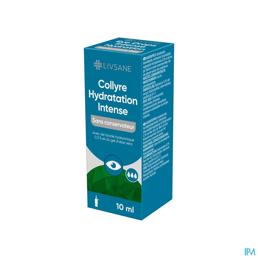 Livsane Eyes Oogdruppel Hydratatie Extra Sterk10ml