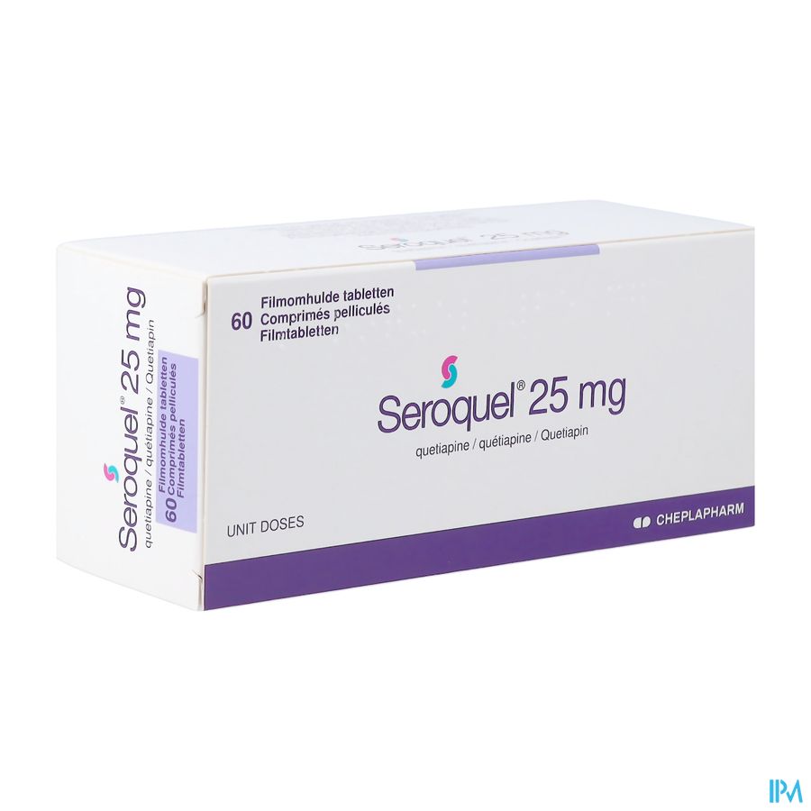 Seroquel 60 Tabl 25mg Ud Seroquel 60 Tabl 25mg Ud