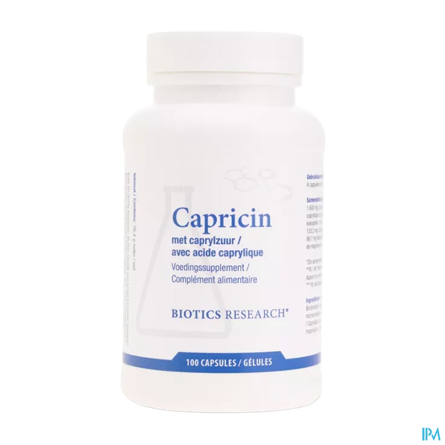 Capricin Biotics Caps 100
