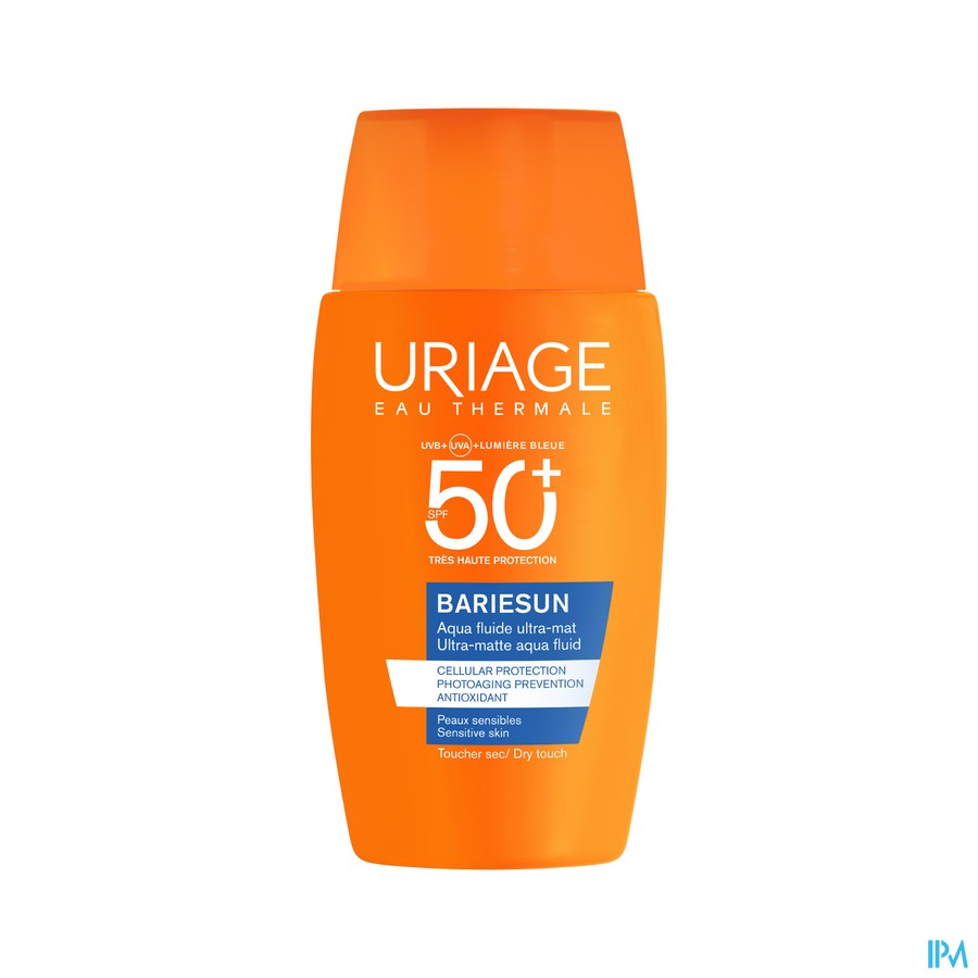 Uriage Aqua Fluid Ultra-mat Toucher Sec Spf50+50ml