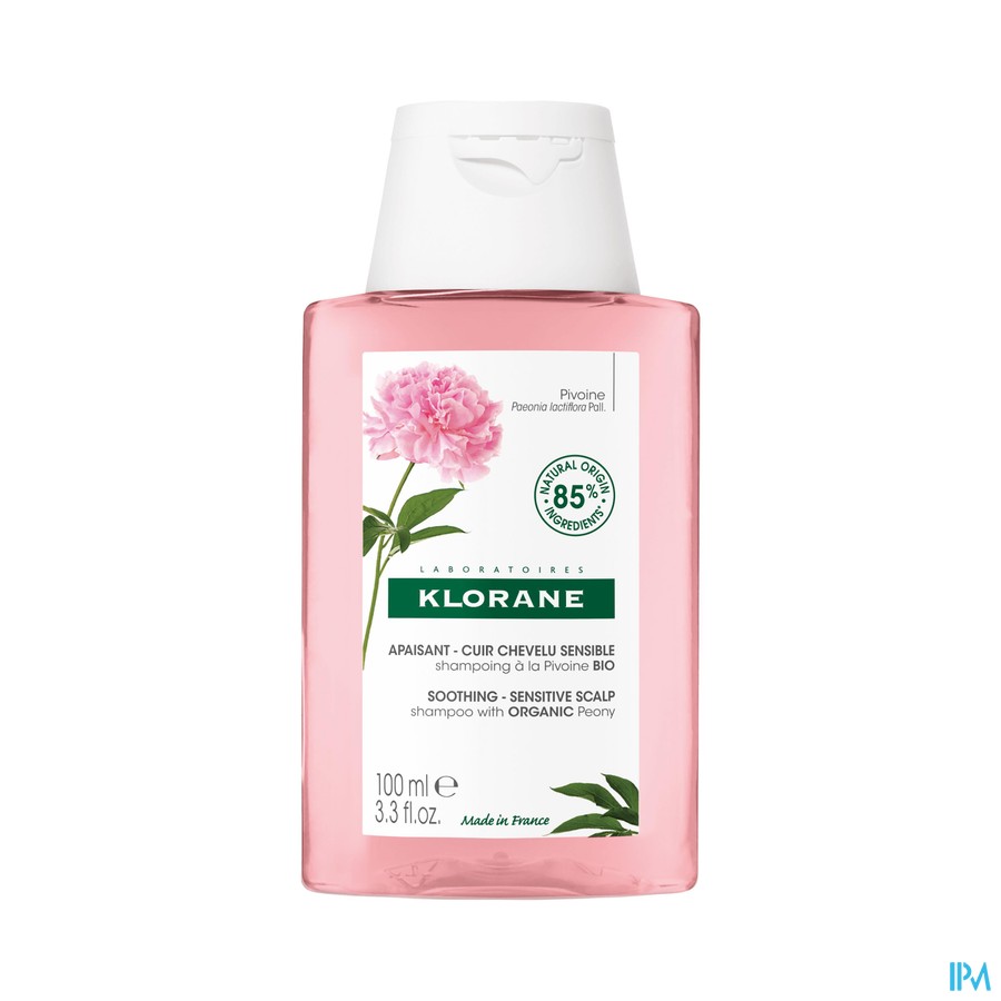 Klorane Capil. Sh Pioenroos Bio 100ml