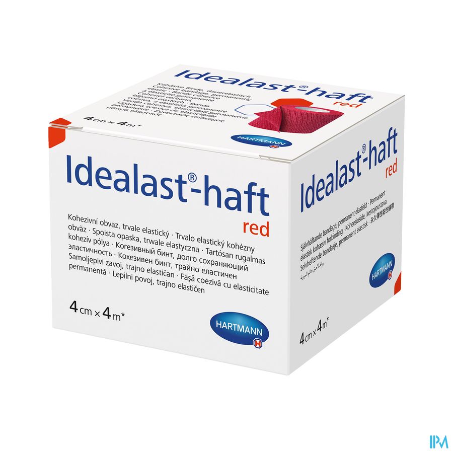 Idealast-haft Rood 4cmx4m 1 P/s