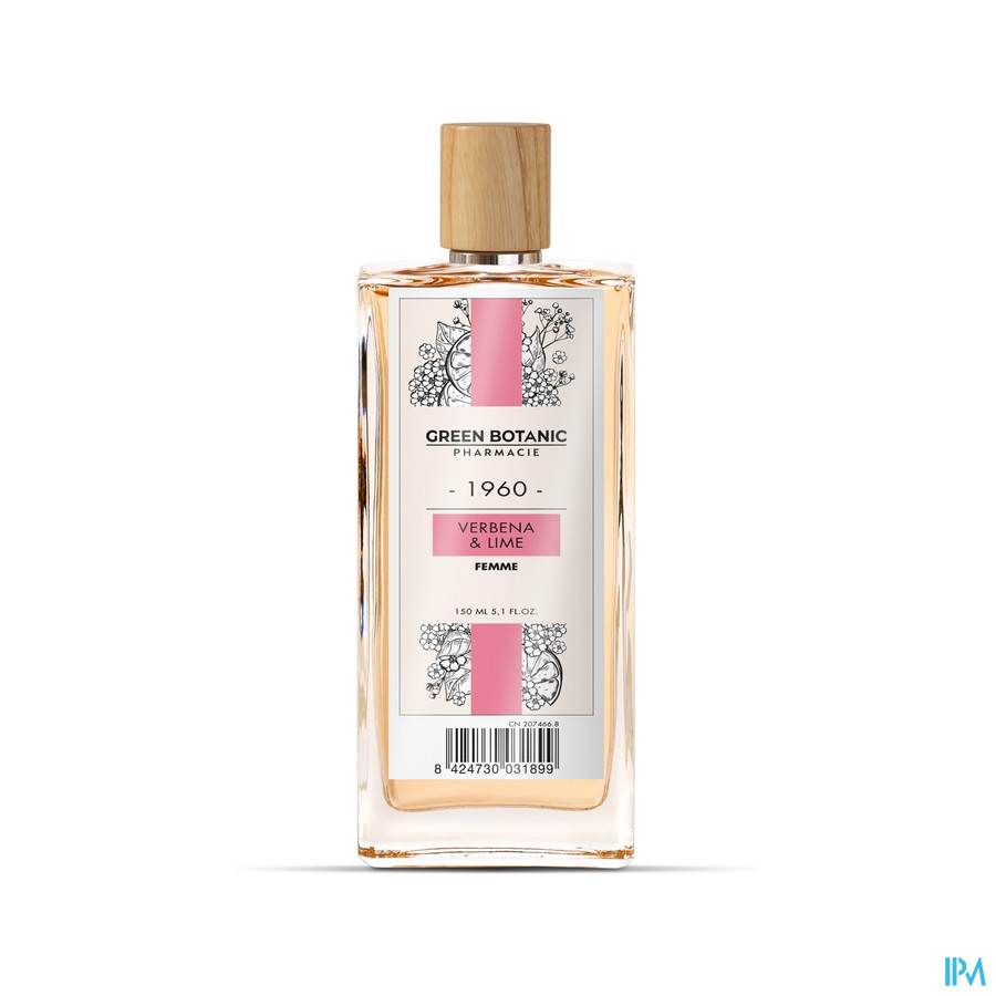 Green Botanic Edt Verbena & Lime 150ml