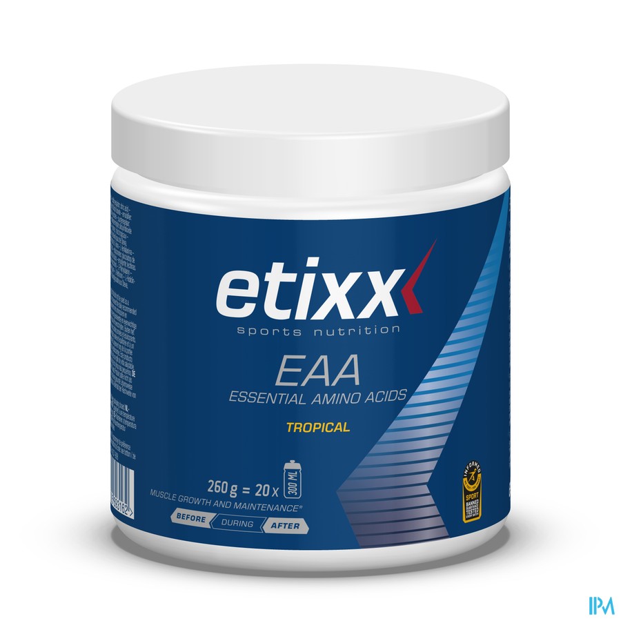 Etixx Essential Animo Acids Tropical Pdr 260g