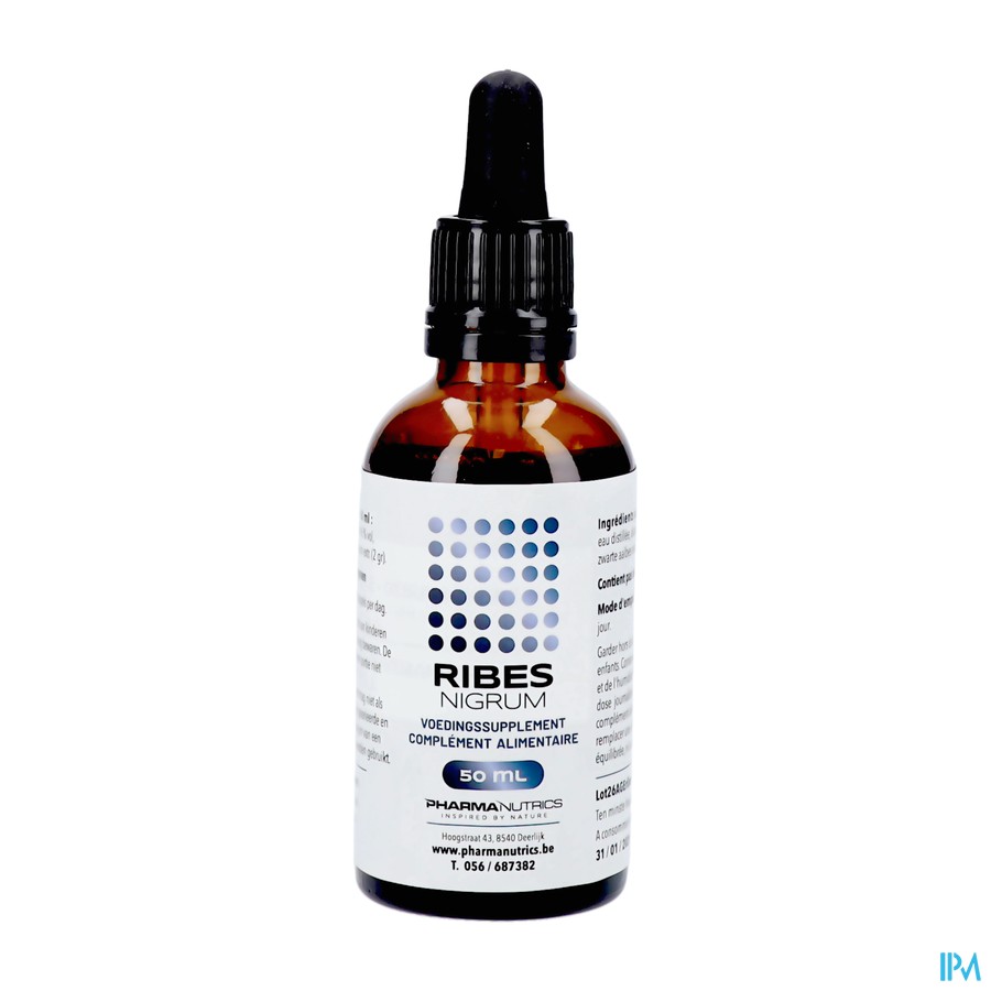 Ribes Nigrum Druppels 50ml Pharmanutrics