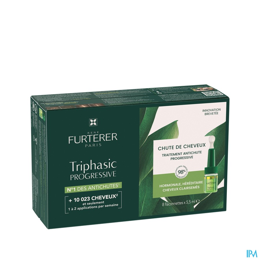 Furterer Triphasic Progres.behand. Haaruit.8x5,5ml