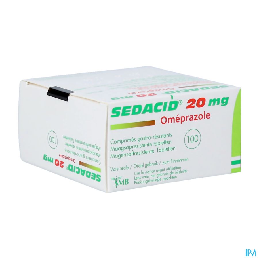 Sedacid 20mg Comp 100 X 20mg Sedacid 20mg Comp 100 X 20mg