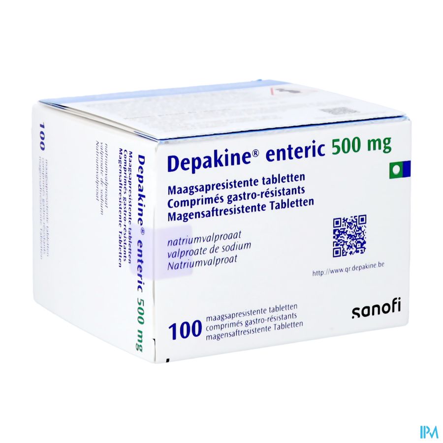 Depakine Drag Enteric 100 X 500mg