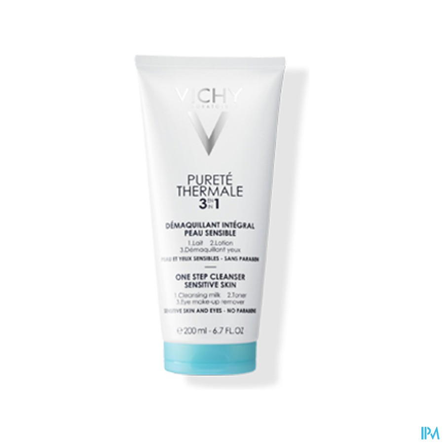 Vichy Pt 3in1 Makeup Verwijder.huid&ogen Gev.200ml