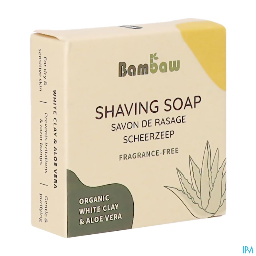 Bambaw Savon Rasage S/parfum 70g Bambaw Savon Rasage S/parfum 70g