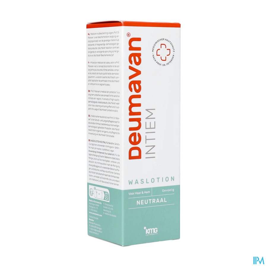 Deumavan Lotion Lavante Intime Nature Fl 200ml Nf