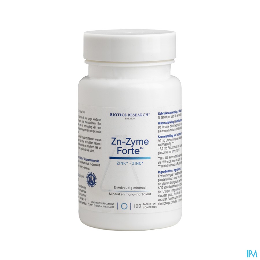 Zn Zyme Forte Biotics Comp 100x25mg