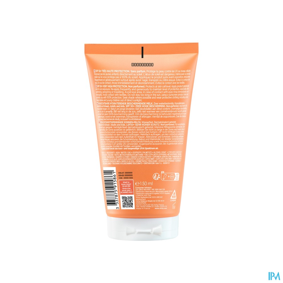 Vichy Capital Soleil Beschermend.melk Spf50+ 150ml
