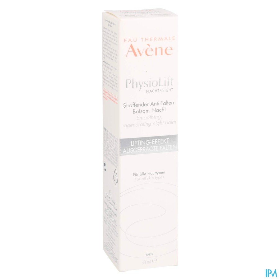 Avene Physiolift Balsem Nacht Regenererend 30ml