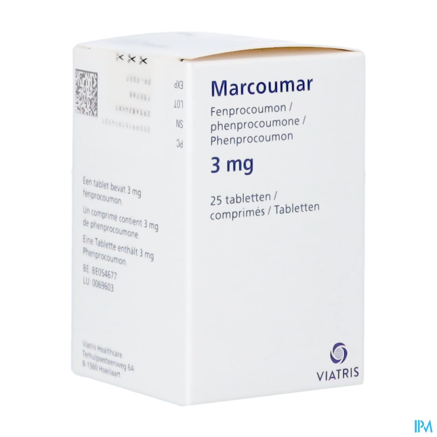 Marcoumar Comp 25 X 3mg