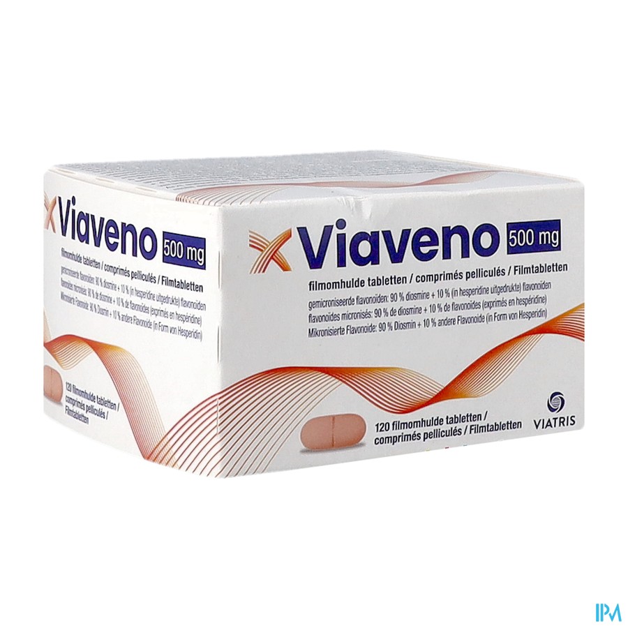 Viaveno 500mg Filmomh Tabl 120