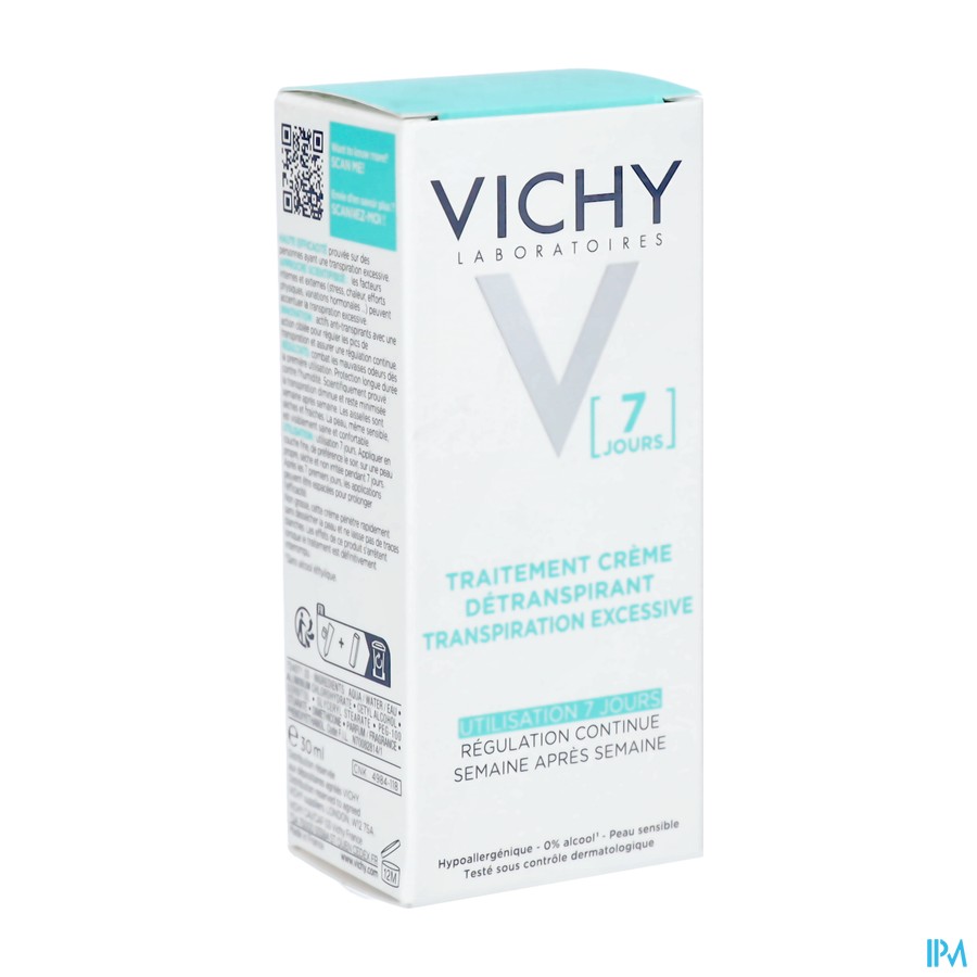 Vichy Deo Intense Transpiratie 7 Dagen Cr 30ml Nf