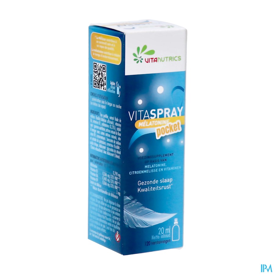 Vitaspray Melatonine Pocket Fl 20ml