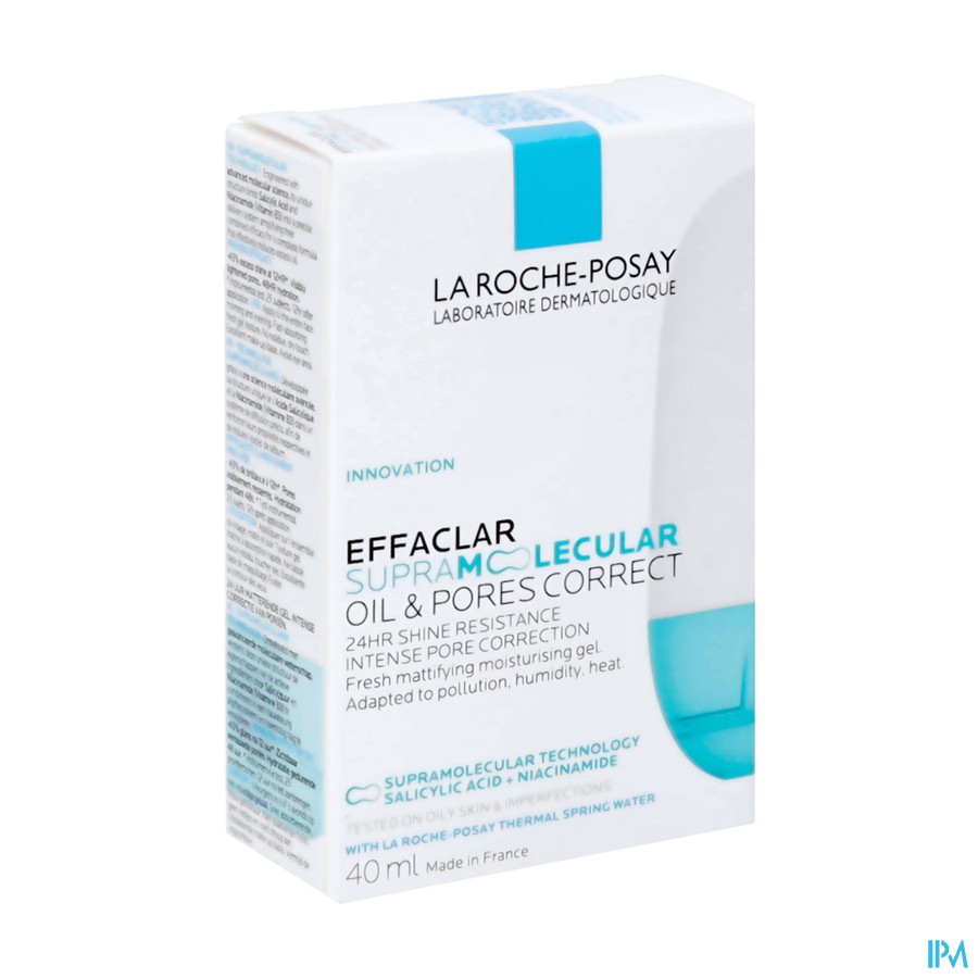 Lrp Effaclar Supramolecular Oil&pores Correct 40ml