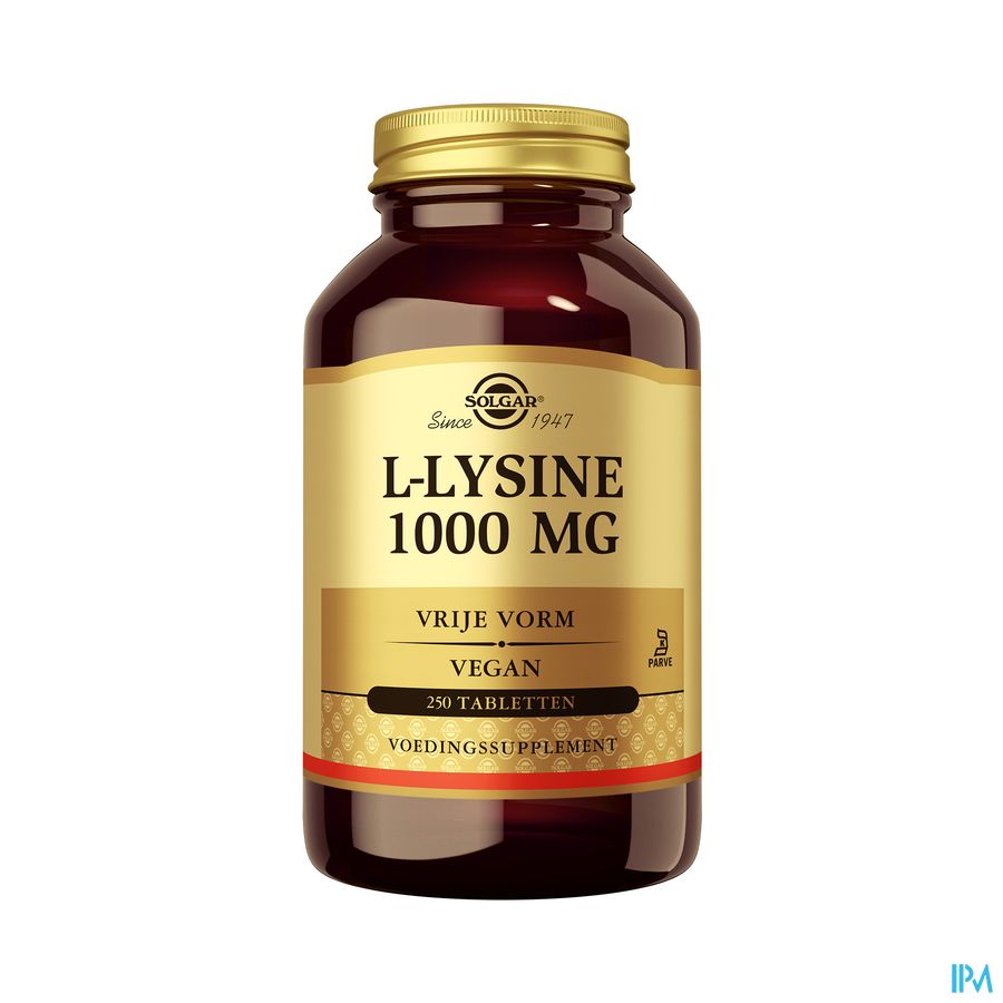 Solgar l-lysine Comp 250x1000mg