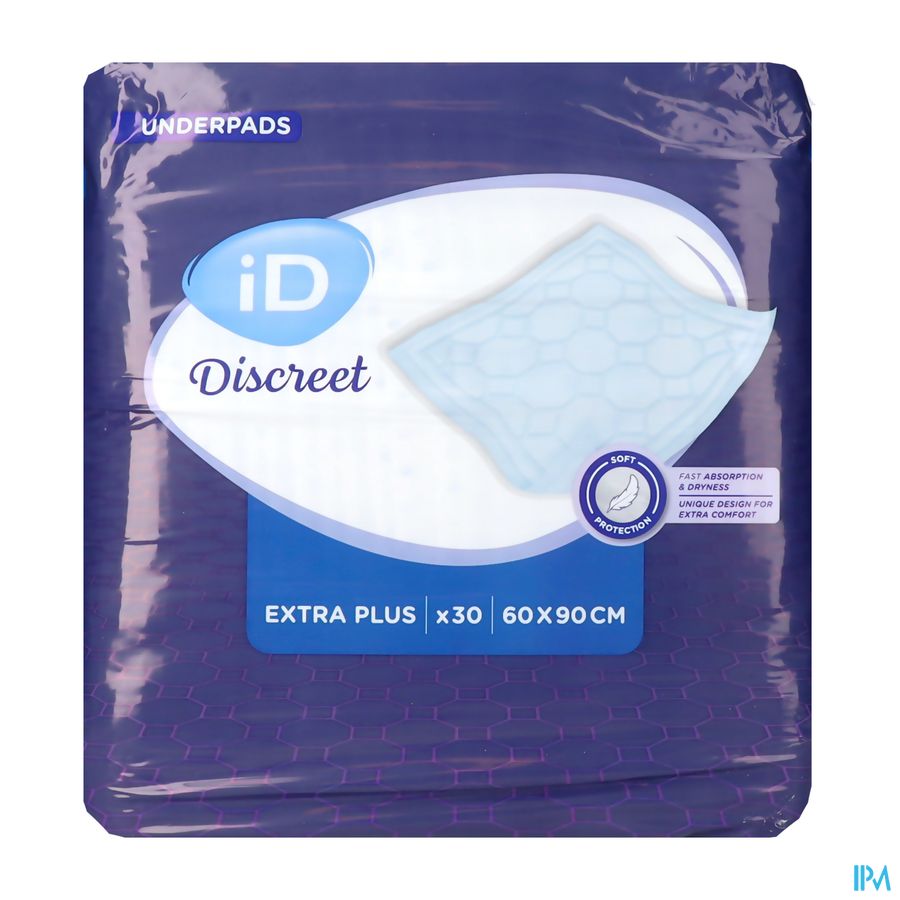Id Discreet Onderleggers Extra Plus 60x90 30