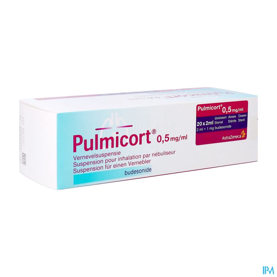 Pulmicort Susp Pour Neb. 0,50mg/ml 20x2ml