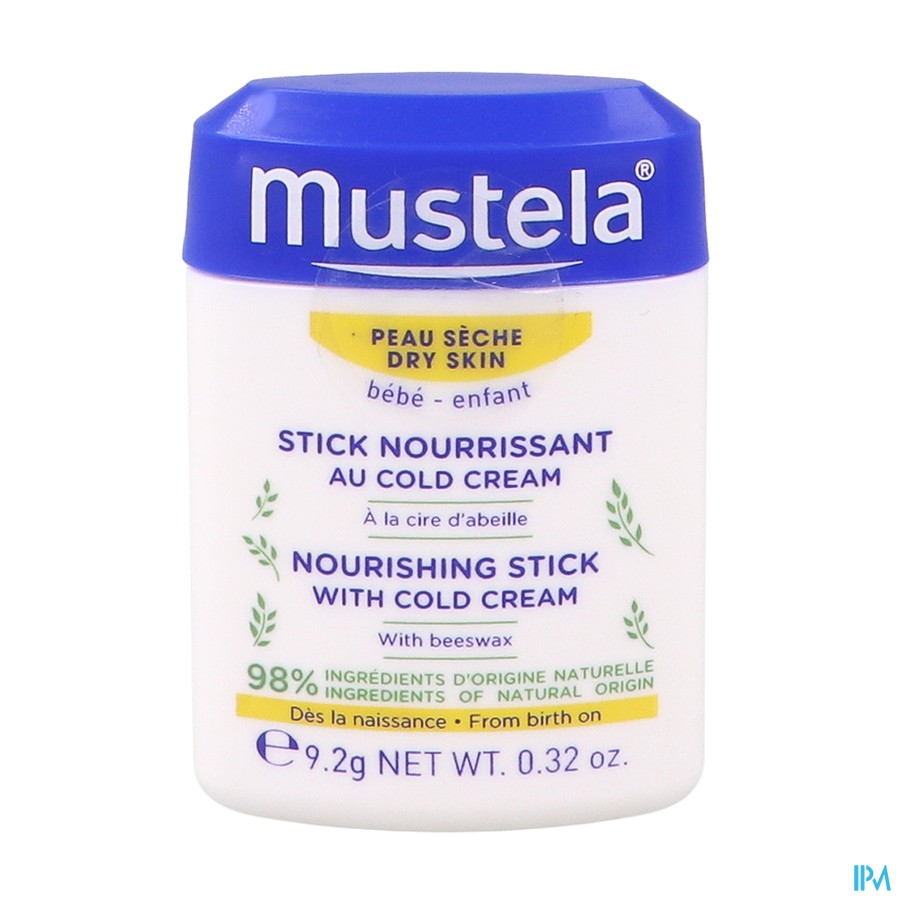 Mustela Ps Stick Voedend Cold Cream 9,2g