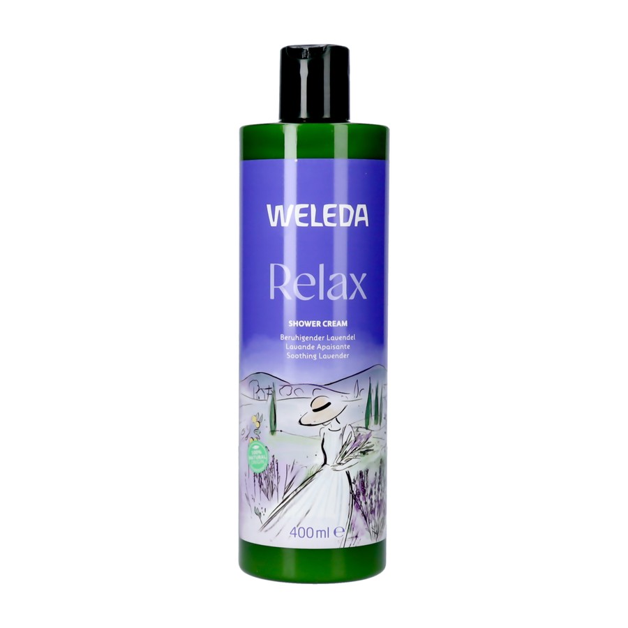 Weleda Relax Douchecreme Lavendel Fl 400ml