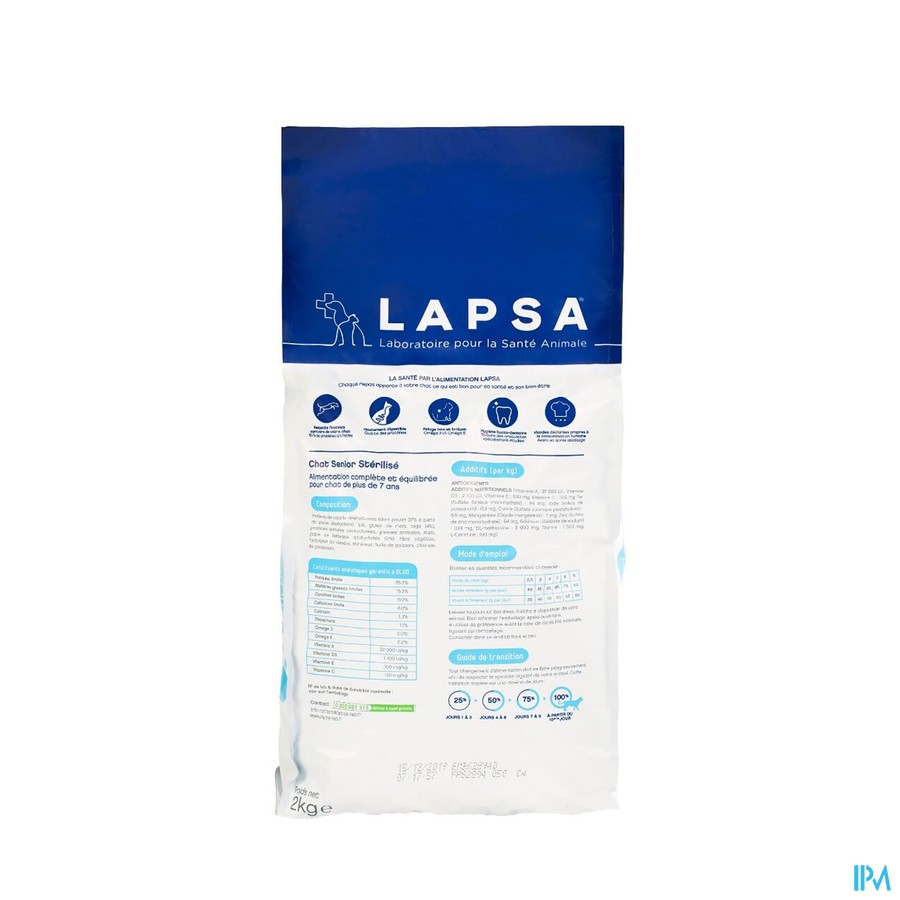 Lapsa Onp Kat Volw.behoud Gewicht Alle Ras.10kg