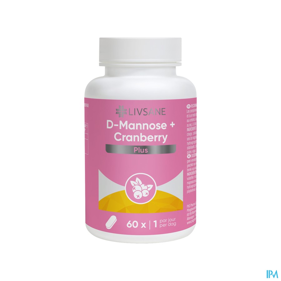 Livsane D-mannose Cranberry Plus Tabl 60