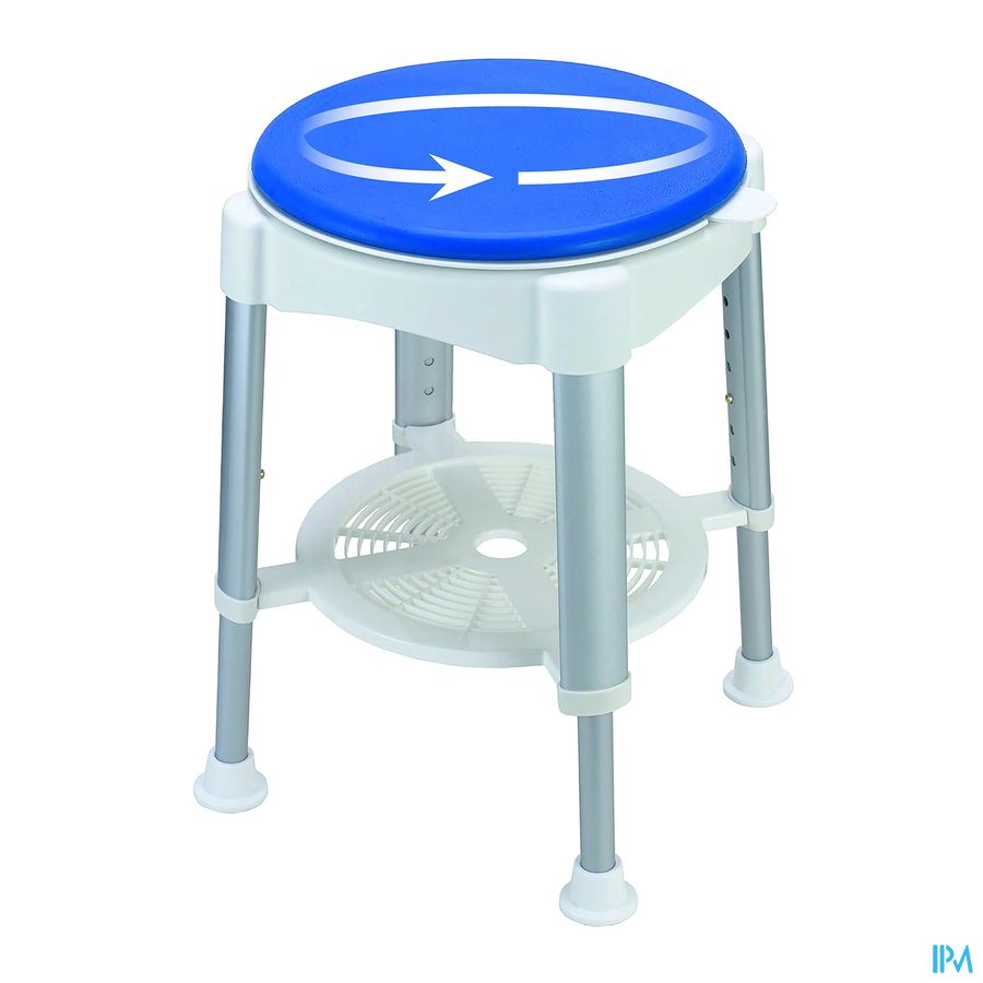 Tabouret Douche Assise Ronde Pivotante Advys