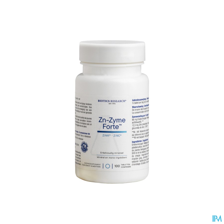 Zn Zyme Forte Biotics Comp 100x25mg
