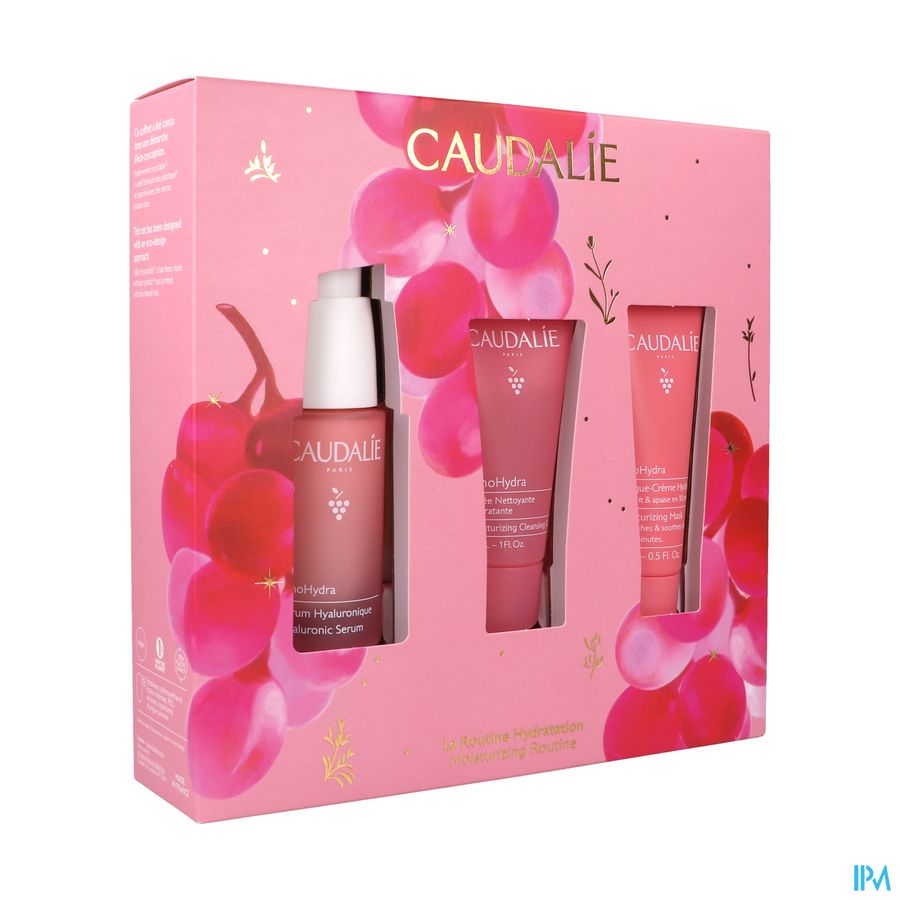 Caudalie Kerst Set Vinohydra Serum 2025 3 Prod.