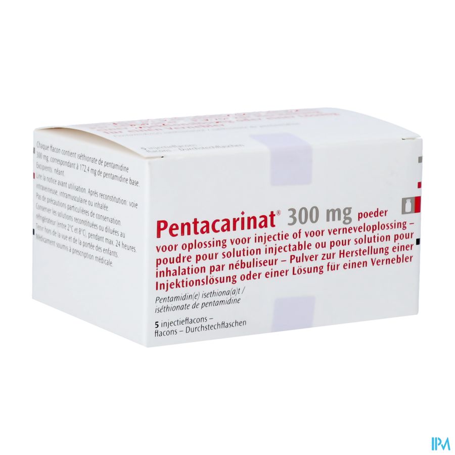 Pentacarinat Fl Lyoph Iv/im 5x300mg