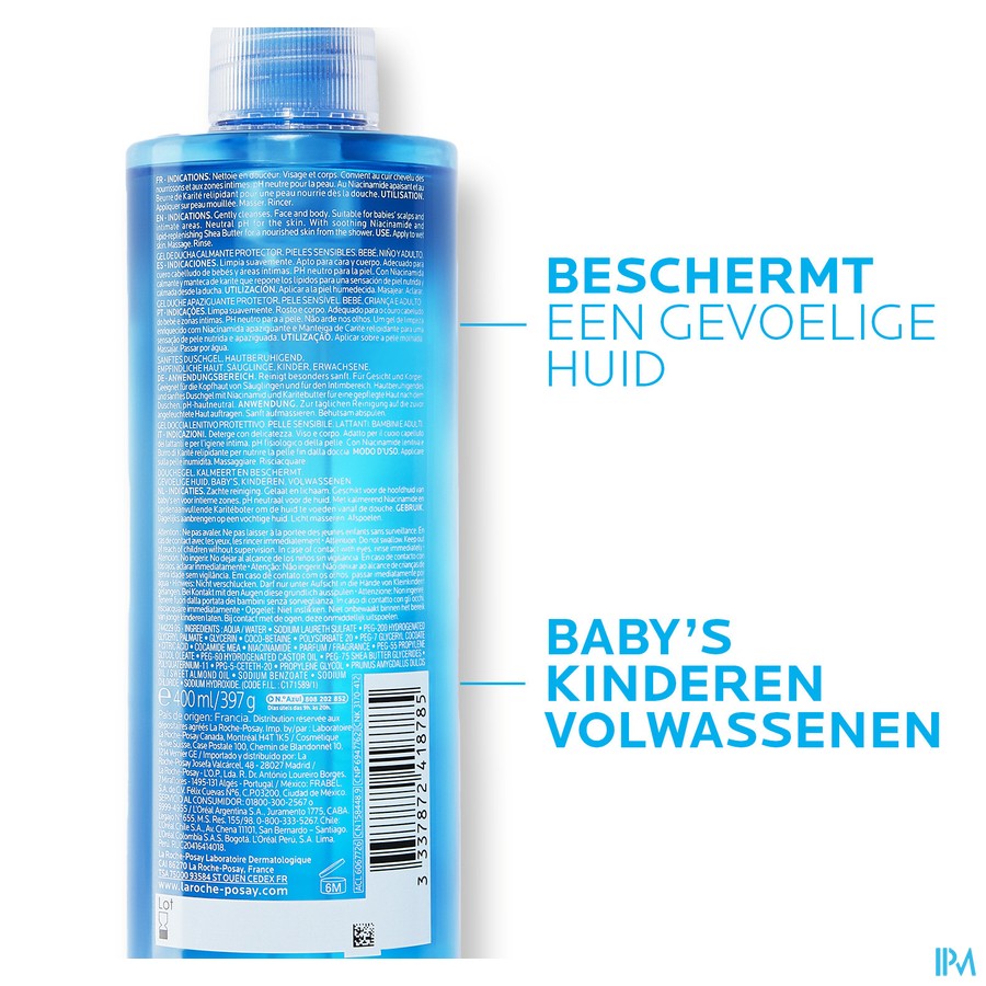 Lrp Lipikar Wasgel 400ml Nf
