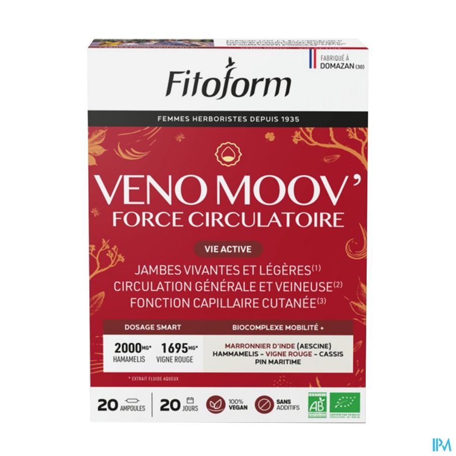 Paardenkastanje Bio Amp 20 Fitoform