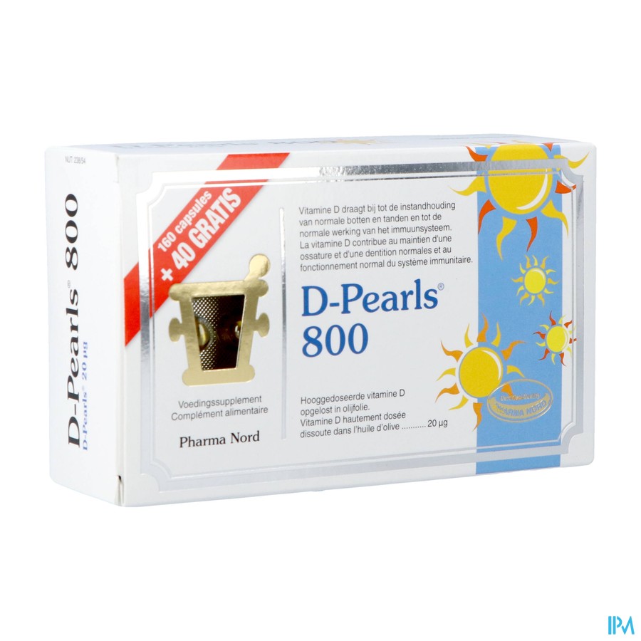D-Pearls 800 160+40 Caps PROMOpack