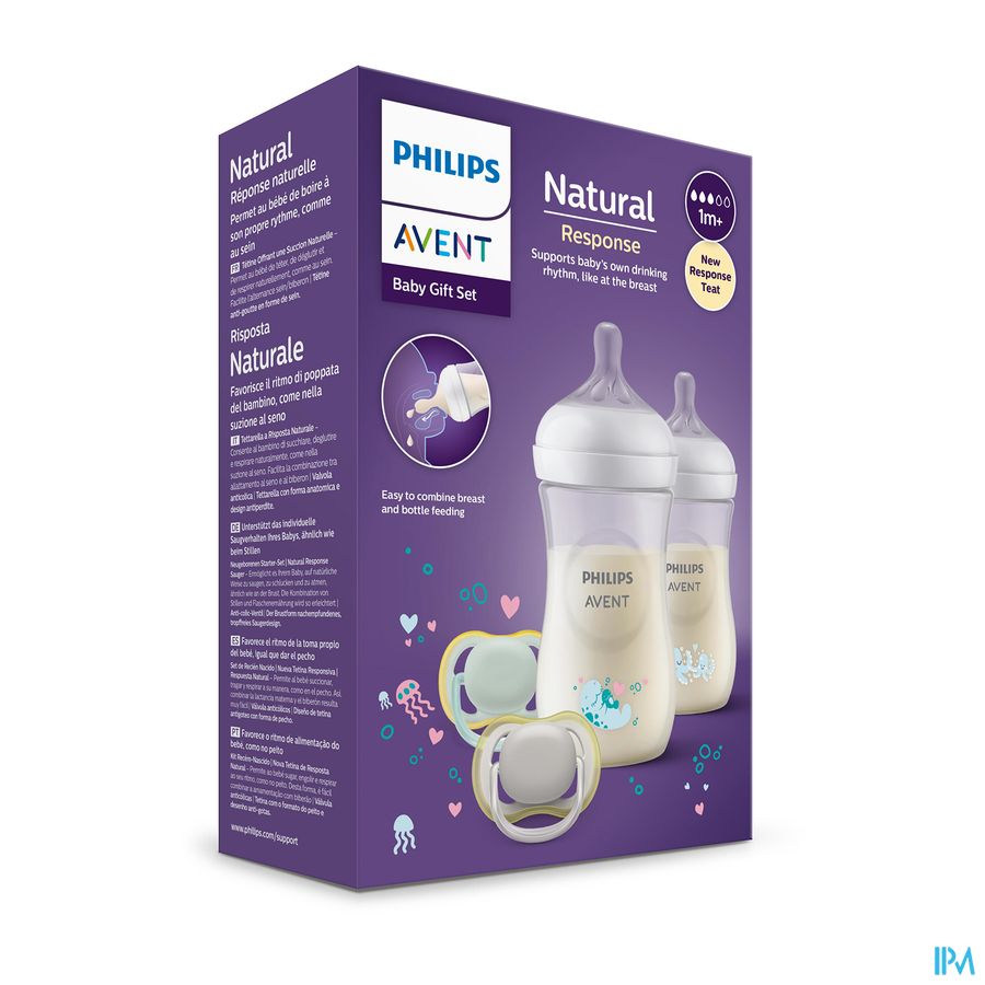 Philips Avent Natural 3.0 Starterset Zuigfles 2