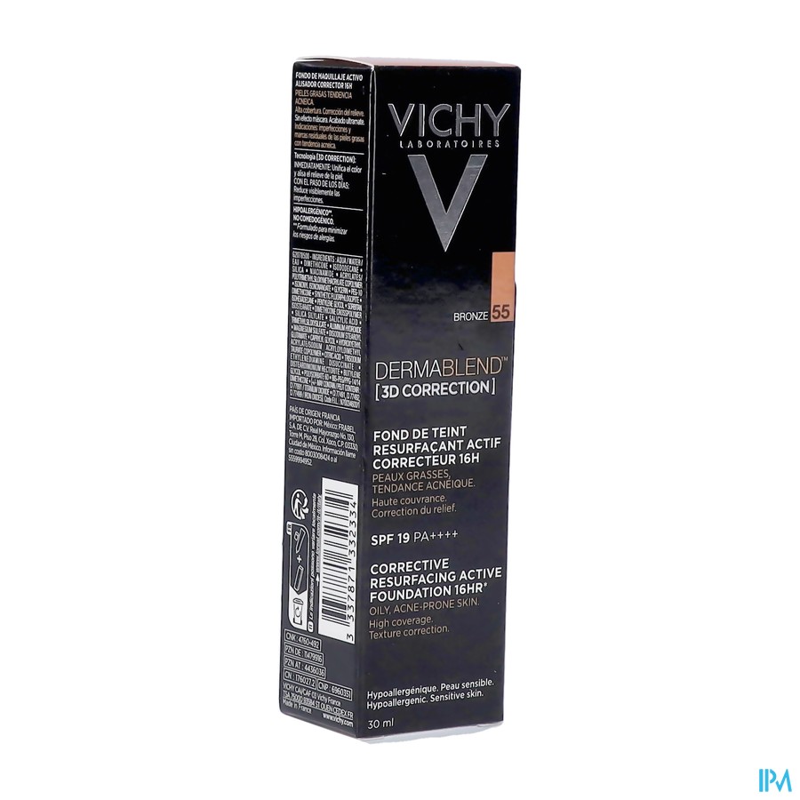 Vichy Fdt Dermablend Correction 3d 55 30ml
