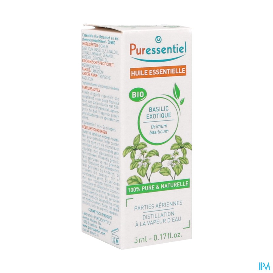 Puressentiel Eo Basilicum Bio Expert 5ml