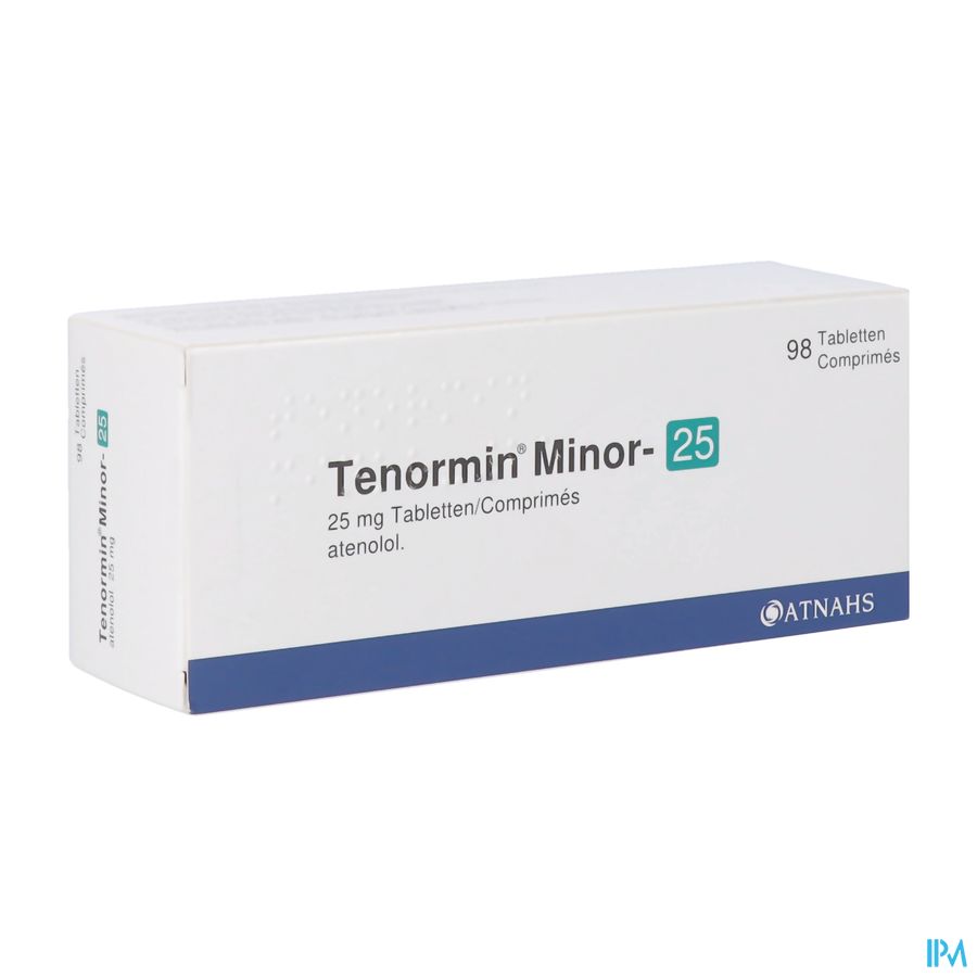 Tenormin Minor 25 Comp 98x25mg