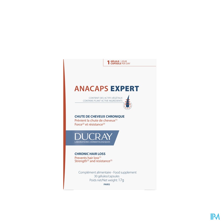 Ducray Anacaps Expert Progres. Haarutival Caps 90